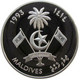 Maldives, 250 Rufiyaa 1993 - Silver Proof - Malediven