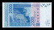 West African St. Costa De Marfil 2000 Francs CFA 2020 Pick 116At SC UNC - Elfenbeinküste (Côte D'Ivoire)