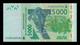 West African St. Costa De Marfil 5000 Francs CFA 2021 Pick 117Au SC UNC - Ivoorkust