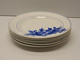 Delcampe - *6 PETITES ASSIETTES DESSERT CERAMIQUE TAURION PB LIMOGES FLEURS ROSES BLEUES  E - Limoges (FRA)