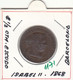 CRE1171 MONEDA ESPAÑA ISABEL II 2,5 CTS ESCUDO BARCELONA 1868 MBC - Monnaies Provinciales