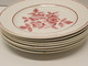 Delcampe - *7 PETITES ASSIETTES DESSERT CERAMIQUE TAURION PB LIMOGES FLEURS ROSES ROSES  E - Limoges (FRA)