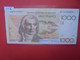 BELGIQUE 1000 FRANCS 1981-1997 Signature :Godeau-Demanet Circuler (B.27) - 1000 Francos