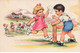 ILLUSTRATEUR - S01951 - Gougeon -Nos Belles Stations Scolaires - Arvillard - Savoie - Ballon - Lettre - Enfants -L1 - Gougeon