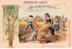 CHROMOS - S00926 - Chocolat Louis - Culture - La Moisson - France - Chien - Fauchage-Blé - Agriculture - 10,5x7cm Env-L1 - Louit