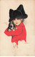 ILLUSTRATEUR - S04199 - Nanni - Jeune Femme Avec Un Chiot - Chapeau - L1 - Nanni