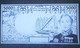 Very RARE  Oceania  Essay Back Proof On Blue Paper 5000 Francs '70s  UNC - Andere - Oceanië