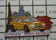 510c Pin's Pins / Beau Et Rare / SPORTS / RALLYE PARIS MOSCOU PEKIN CITROEN AX JAUNE - Car Racing - F1