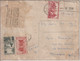 AOF / SENEGAL - 1947 - ENVELOPPE De COLIS (CACAO) RECOMMANDEE De THIES => MOULINS - Lettres & Documents