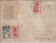 AOF / SENEGAL - 1947 - ENVELOPPE De COLIS (CACAO) RECOMMANDEE De THIES => MOULINS - Covers & Documents