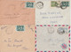 AOF / HAUTE VOLTA - 1957/1958 - 4 ENVELOPPES De FADA N'GOURMA / KOUPELA / KAYA (FIDES) ! => PARIS - Lettres & Documents