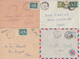 AOF / HAUTE VOLTA - 1957/1958 - 4 ENVELOPPES De FADA N'GOURMA / KOUPELA / KAYA (FIDES) ! => PARIS - Covers & Documents