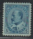 CANADA - N°80 * (1903-09) Edouard VII : 5c Bleu Sur Azuré - Ungebraucht