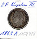 France. Napoléon III. 2 Francs 1869A - 2 Francs