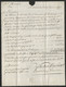 SOMME "D'Amiens" Manuscrit En 1697 Lenain N° 1 Cote 600 € + Taxe 4 Sur Lettre Pour Lille. Rare Avant 1700,TB, Voir Suite - ....-1700: Vorläufer