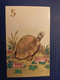 Soviet Card - Testudo - Turtle 1970s - Turtles