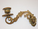 Delcampe - *2 BRAS BOUGEOIRS De PIANO En BRONZE ART NOUVEAU BINETS BOUTONS De FLEURS Déco E - Chandeliers, Candélabres & Bougeoirs