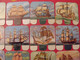 Lot De 16 Plaquettes Bateaux Voiliers. Huilor Samo Dulcine. Collection Complète. Lot 21 - Tin Signs (after1960)