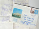 №56 Traveled Envelope ''Central Poste' And Letter Cyrillic Manuscript Bulgaria 1980 - Local Mail, Stamps - Brieven En Documenten