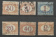 Italie   Taxe     N° 5 ; 7 X 2 ; 9  ; 10 Et 12   Oblitérés   B/TB     Voir Scans     Soldé ! ! ! - Postage Due