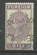 UK    Fiscaux   Foreign Bill  1 Penny   Victoria   Perforé SM & Co   Oblitéré    B /TB      Voir Scans       Soldé ! ! ! - Usados