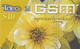 Surinam, $10, GSM, Prepaid Card, Flower, 2 Scans. - Suriname