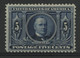 USA N° 162 (SC 326) Cote 110 € "Mac Kinley" Neuf * (MH) 5 C Bleu - Nuevos