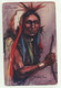 CHIEF YELLOW HAWK  ILLUSTRATA PETERSON 1918  GOFFRATA - VIAGGIATA FP - Native Americans