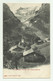 GRINDELWALD - KIRCHE UND VIESCHERHORNER 1905 - VIAGGIATA FP - Grindelwald