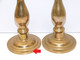 *2 BOUGEOIRS BRONZE Ou LAITON XXe VINTAGE Déco TABLE BOUGIE COLLECTION  E - Candelabri E Candelieri