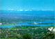 (1 N 10) Austalia - ACT -  Canberra From The Air With Lake - Canberra (ACT)