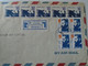 ZA398.4  ISRAEL  Registered   Airmail Cover -  Cancel Ca 1990  HAIFA Sent To Hungary - Storia Postale