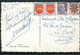 Blason Et Gandon Perforés CF Sur Carte Postale De Lyon Pour Le Havre En 1953 - D 202 - Storia Postale