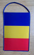 Pennant ROMANIA Handball Federation 17X24cm - Handball