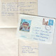 №58 Traveled Envelope 'National Theatre' And Letter Cyrillic Manuscript Bulgaria 1980 - Local Mail, Stamp - Covers & Documents