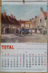 Calendrier TOTAL 1964 - Illustrateur Georges BEUVILLE "étoile",  Editions SUN - Paris, Imprimeries OBERTHUR - Rennes - Grand Format : 1961-70