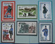 France - Lot 6 Entiers Postaux Journées Du Timbres - Thèmes : Distributions Du Courrier Et Facteurs Ruraux - Collections & Lots: Stationery & PAP