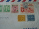 ZA399.18   CUBA   Airmail Cover -  Cancel 1955  Hotel AZUL,  Habana  Livia Ronay    Sent To Hungary - Covers & Documents