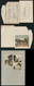 JAPAN WWII Military Horse Picture Letter Sheet South China Japanese Soldier Photos China Chine Japon Gippone WW2 - 1943-45 Shanghái & Nankín