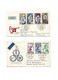 22-12-3440 Tchecoslovaquie  5  Enveloppes 1959 - Briefe U. Dokumente