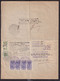 318/38 - Certificat Médical 1927 - 3 Timbres Fiscaux Belges, Dont Affaires Etrangères , Et 4 X Pérou, Consulat D' Anvers - Documenten