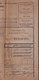 322/38 - Lettre De Voiture MERSCH 1925 - 2 Timbres Fiscaux Cachetés Chemin De Fer Guillaume - Via STERPENICH - Revenue Stamps