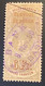 Schweiz Fiskalmarken: BASEL STADT 1870 WECHSELSTEMPEL Stempelmarke 6Fr Gold (Switzerland Revenue Stamps - Fiscaux