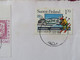 Finland 1989 FDC Cover To France - Nordic Cooperation - Lions Arms From Booklet - Ski - Ship - Storia Postale