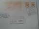 ZA400.11 Canada  Uprated Registered Cover Cancel 1985 KELOWNA, BC   - Sent To Hungary - Covers & Documents