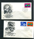 USA UN 6 Covers Namibia/Global Eradication Of Smallpox/Terch. Coop 14358 - Lettres & Documents