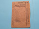 Delcampe - 3 Cartes De Vêtements & D'articles > 1946 Avec Des Coupons ( Voir Scans ) Paris & Avignon / 3 Different Noms ! - 1939-45