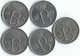 MM676 - BELGIË - BELGIUM - 5 X 25 CENTIMES - VLAAMS - 1966 - 1969 - 1972 - 1973 - 1974 - 25 Cent