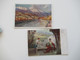 Delcampe - AK Posten 44 Stk. Künstler AK / Motive Ca. 1920 Jahre Burgen / Berge Usw. - 5 - 99 Postcards