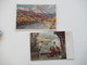 Delcampe - AK Posten 44 Stk. Künstler AK / Motive Ca. 1920 Jahre Burgen / Berge Usw. - 5 - 99 Postkaarten